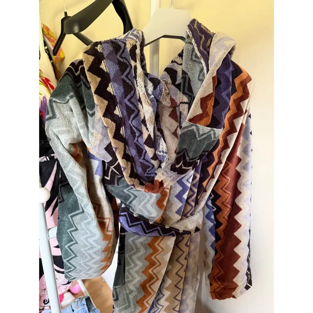 Missoni robe coat cotton belted